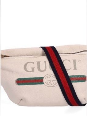 COA Authentic Gucci Unisex Large Bum Bag - Pristine Condition